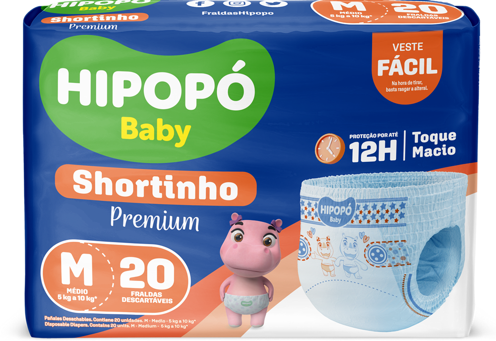 Embalagem do produto Hipopó