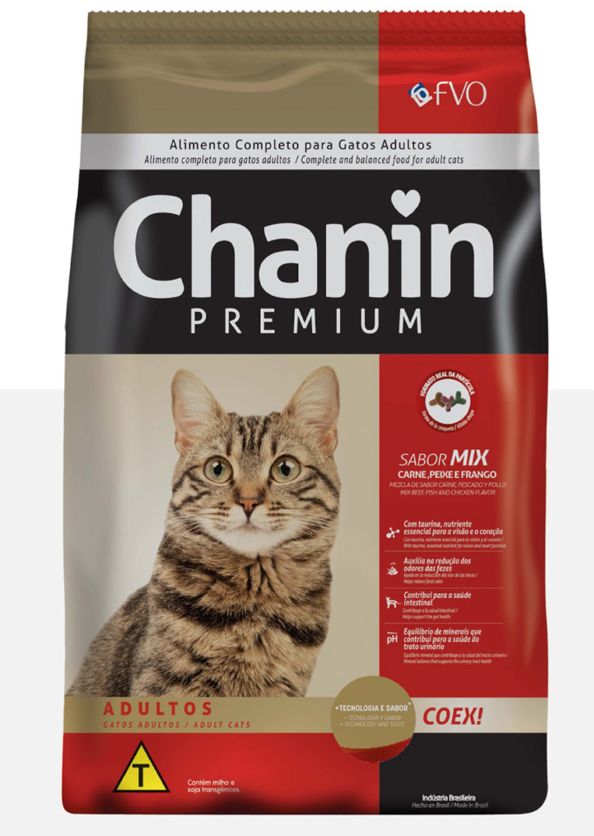 Embalagem do produto Chanin